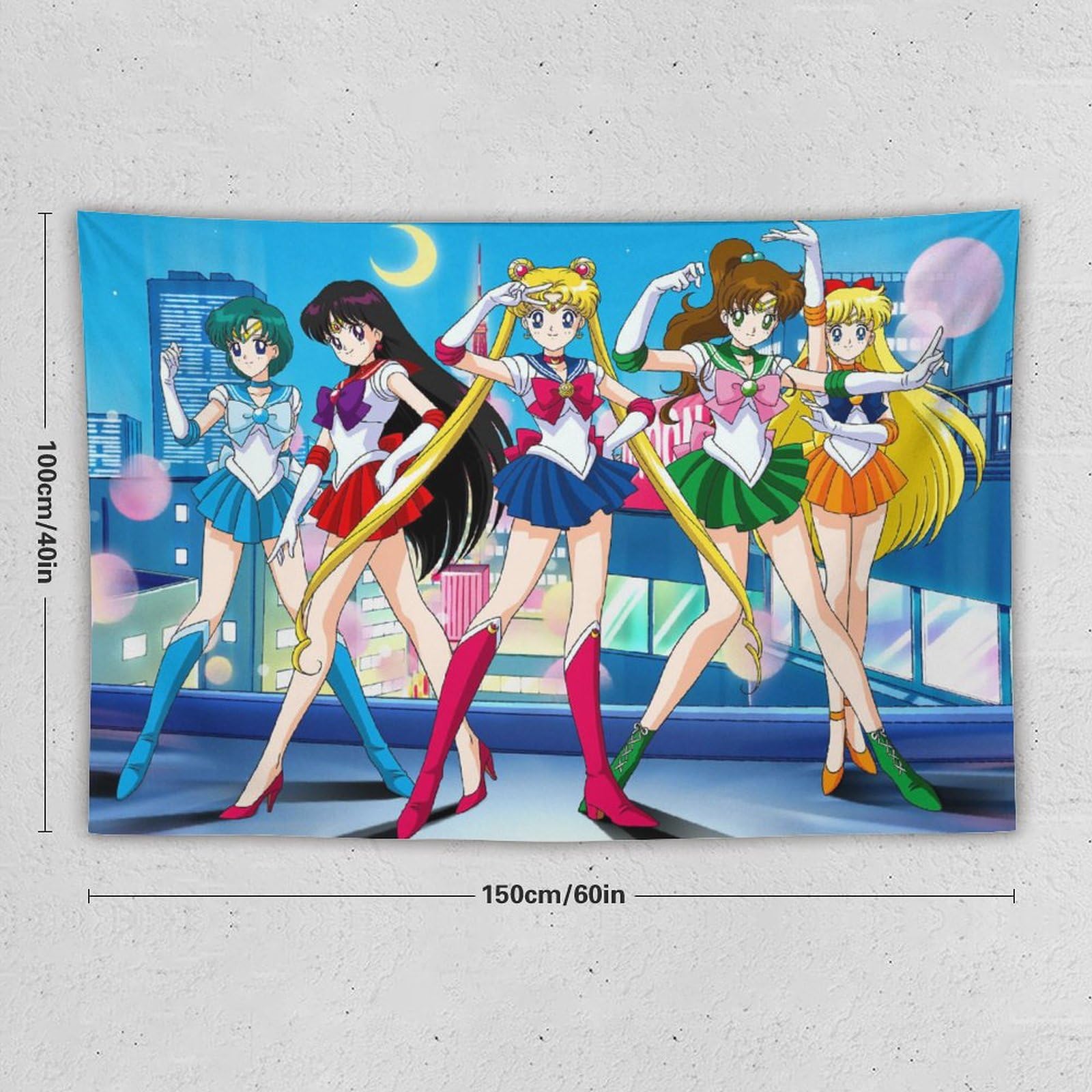 Amazon.co.jp: タペストリー Sailor Moon セーラームーン 壁掛け