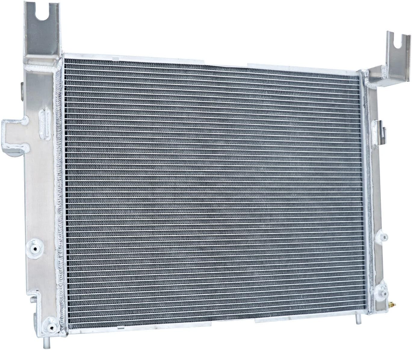 Direct Cooling Radiator Shroud Fan Combo Compatible with 2000-2004 Dodge Dakota Durango 2.5l 3.7l 3.9l 4.7l 5.9l 2001 2002 2003 All Aluminum (3-Row)