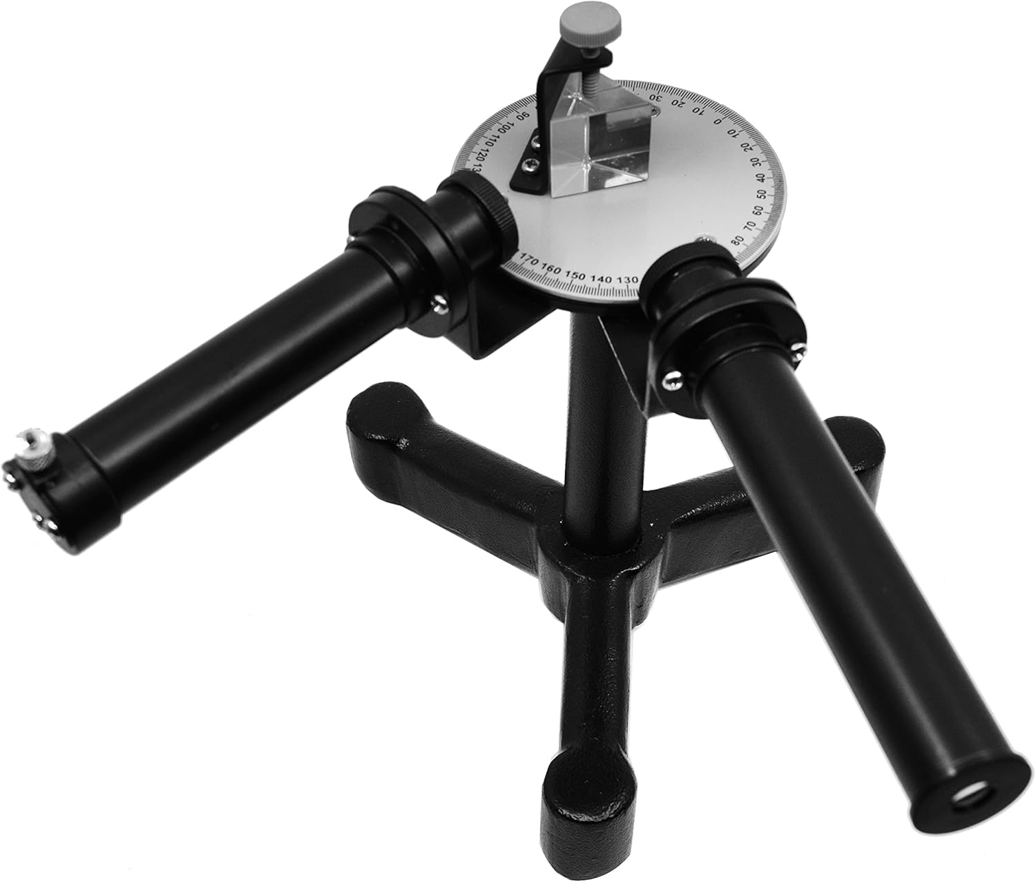 EISCO Spectrometer, Adjustable - for Optical Studies and Light Physics Includes 25mm x Prism, Sturdy Metal Base- Eisco Labs
