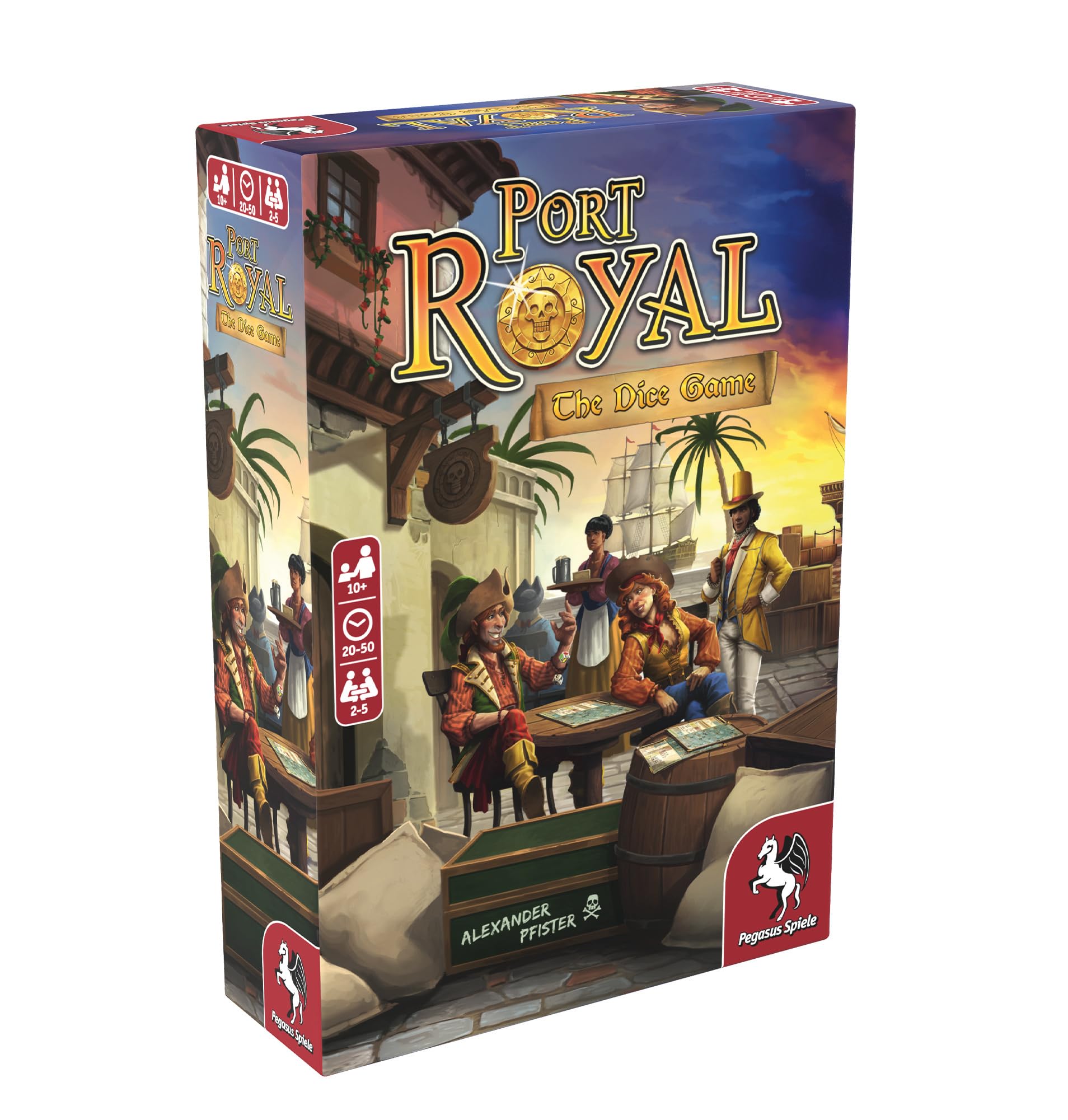 Pegasus Spiele Port Royal: The Dice Game