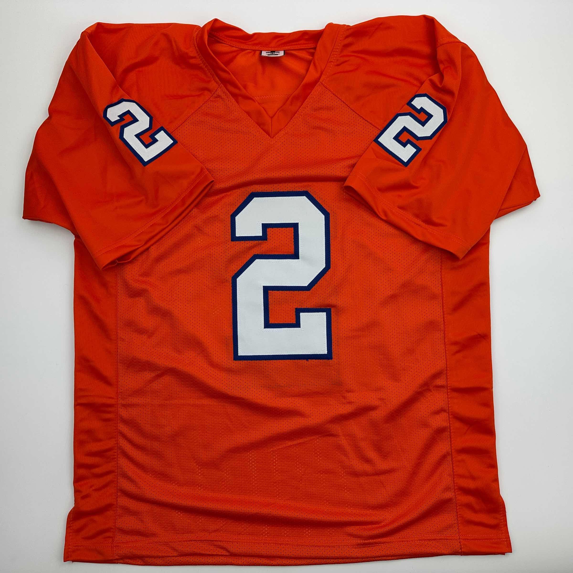 Facsimile Autographed Cade Klubnik Clemson Orange Reprint Laser 