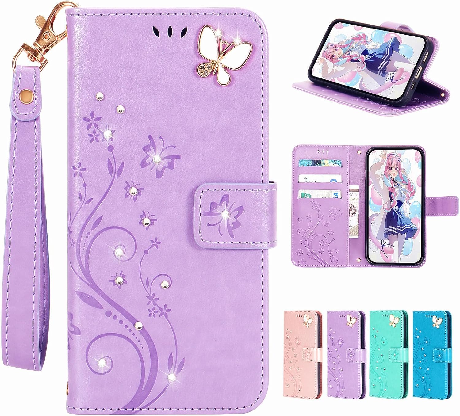 Amazon.co.jp: AQUOS sense10/AQUOS sense9 compatible case wallet type SH ...
