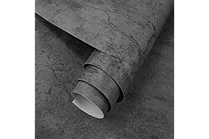 16”x118” Dark Grey Peel and Stick Wallpaper