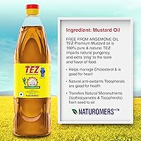 Vista 7 de Tez Aceite de mostaza, 16 fl oz