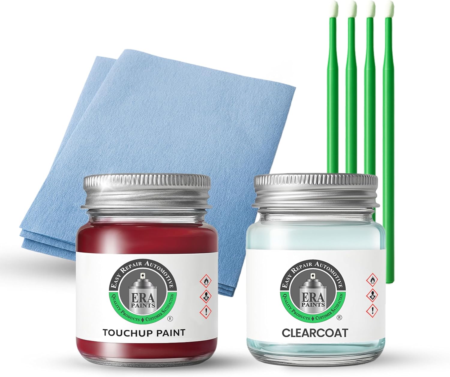 ERA Paints - WA397X/G8B - Agate Red Metallic for BUICK Exact OEM Color Match Automotive Touch Up Paint for Cars - Scratch & Chip Repair for Metal & Plastic - Essential Kit - Made in USA