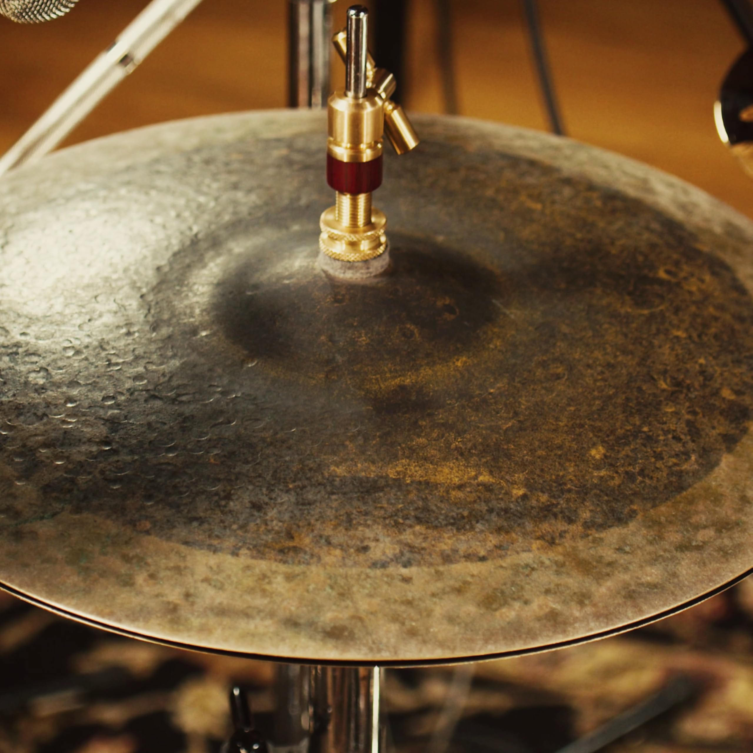 Meinl Cymbals Byzance Vintage Matt Garstka Cymbale Equilibrium Hihat 14 pouces (Vidéo) pour Batterie (35,56cm) Bronze B20, Deux Finitions (B14EQH)
