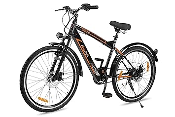AUTONIX EV GO Electric Bicycle Pedelec, Speed Upto 25 KM/HR Throttle and Classic Mode for Women and Men BLDC Electric Motor Mileage 35 KM per Charge Negligible Running Cost Make in India