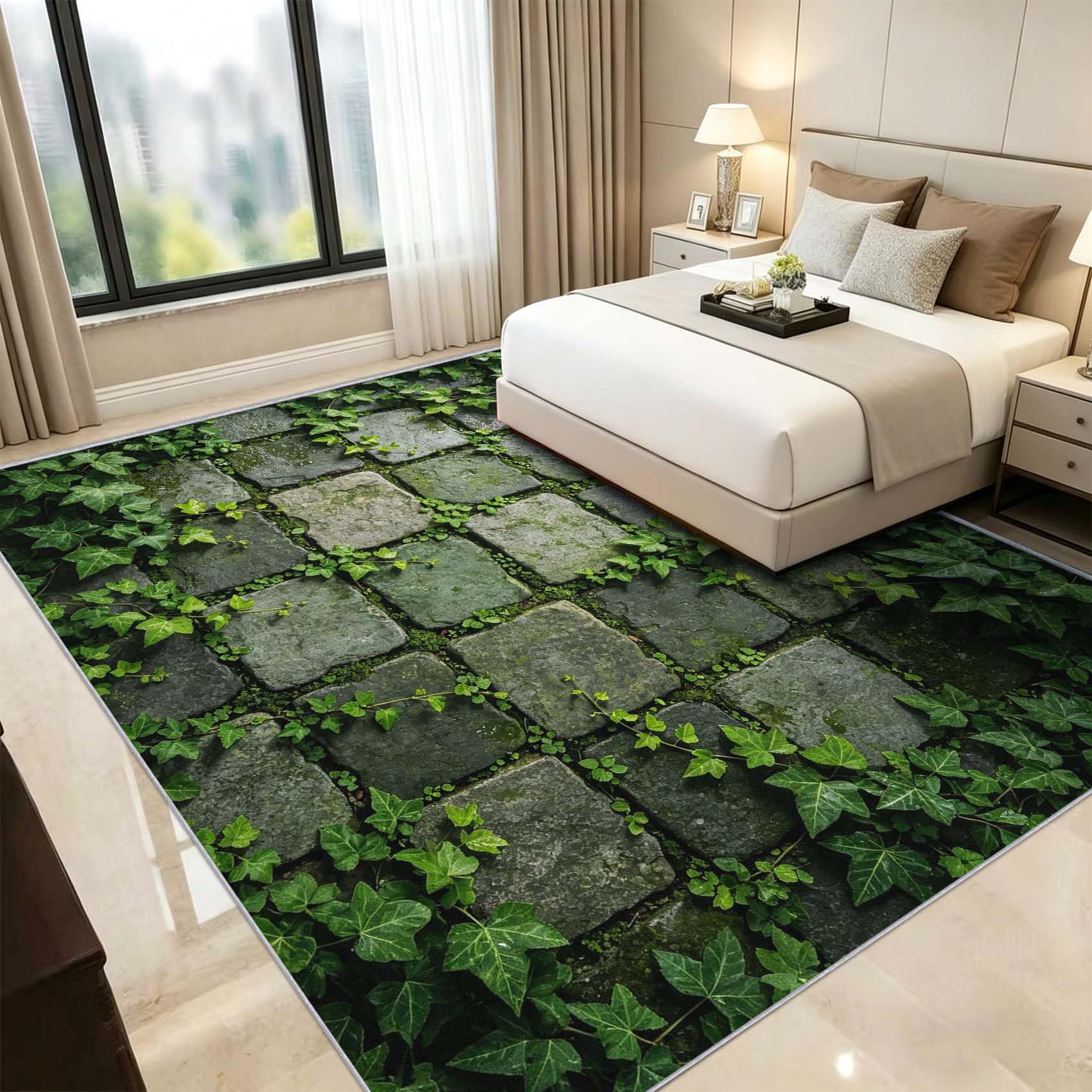 3D Optische Täuschung Teppich 120 x 170 cm rutschfeste Rückseite
