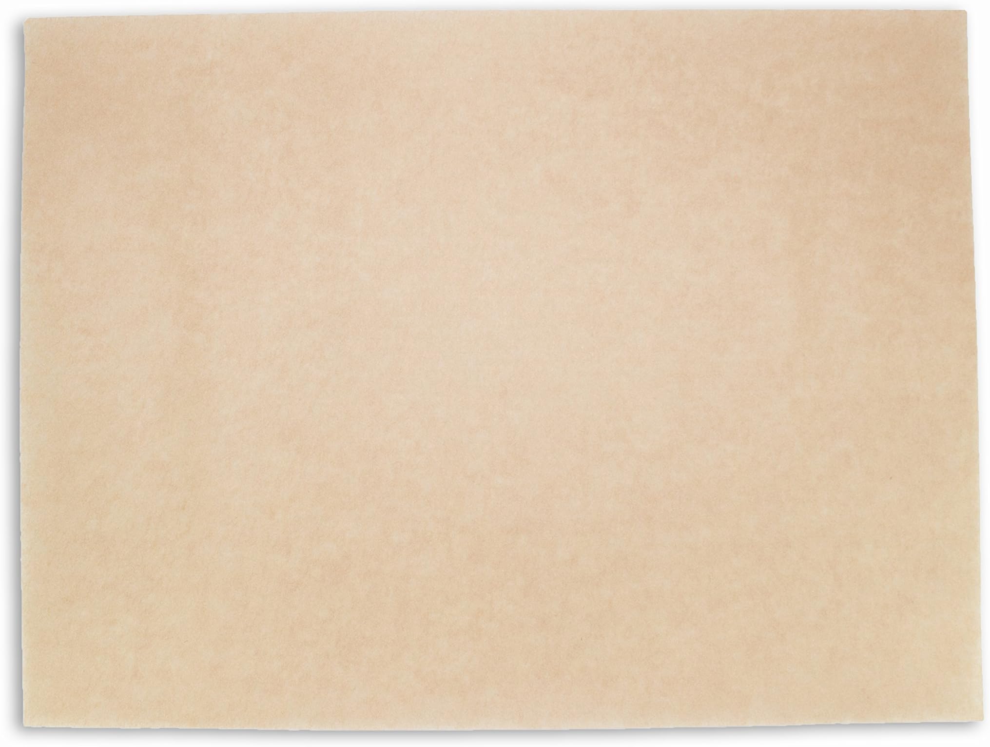 2dayShip Quilon Parchment Paper Baking Liner Sheets, Unbleached Brown, 12 X 16 Inches, 100 Count