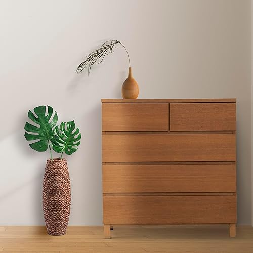 Miniatura 4 de Hosley jarrón para piso de madera de bambú. Regalo ideal para casa, oficina, spa, sala de Reiki, ambientes orgánicosnaturales, bodas, decoración con