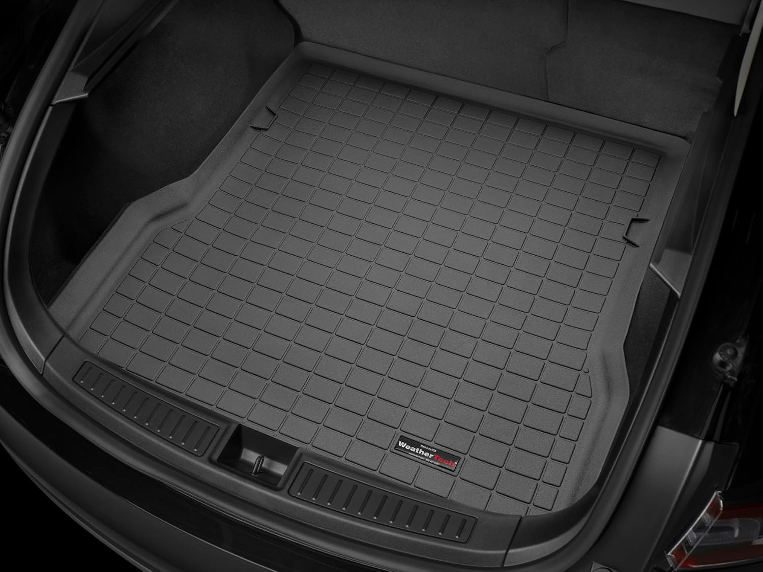 WeatherTech Cargo Trunk Liner for Tesla Model S, Model S Trunk (401432), Black