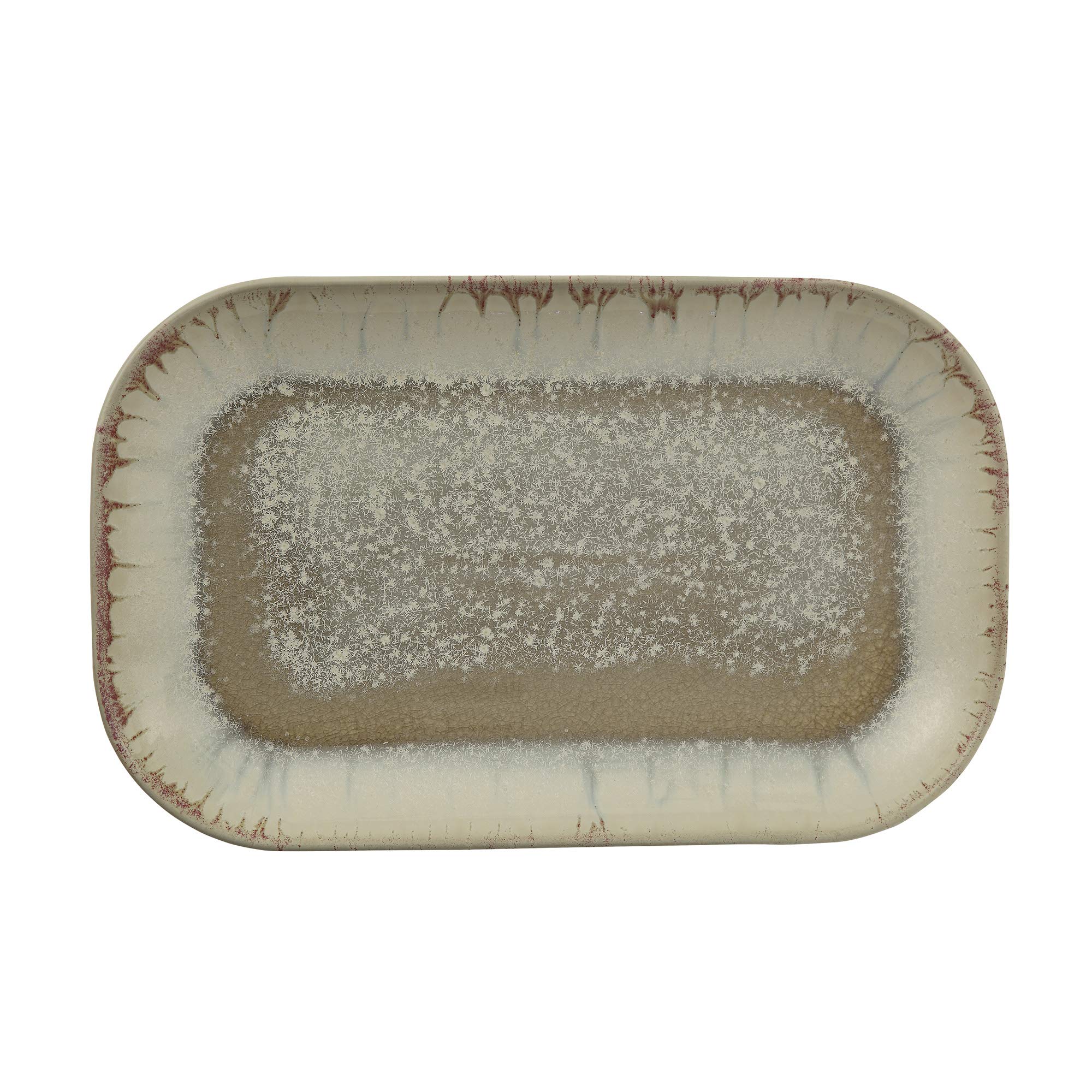 Bloomingville Terrain Multi-Color Stoneware Tray