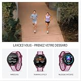 Garmin Forerunner 165 with Music, 43mm GPS running smartwatch, lightweight, AMOLED touchscreen, advanced training & insights, safety & tracking features, up to 11 days battery life, Aqua - 4