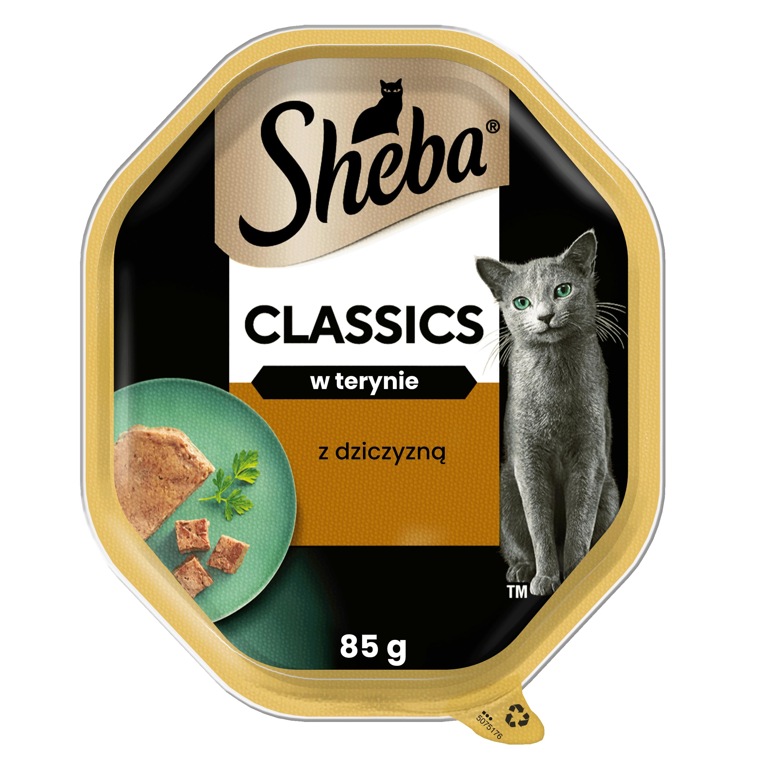 Sheba Paté Classics Nourriture pour Chat avec gibier 22 bacs 85 g 85 g