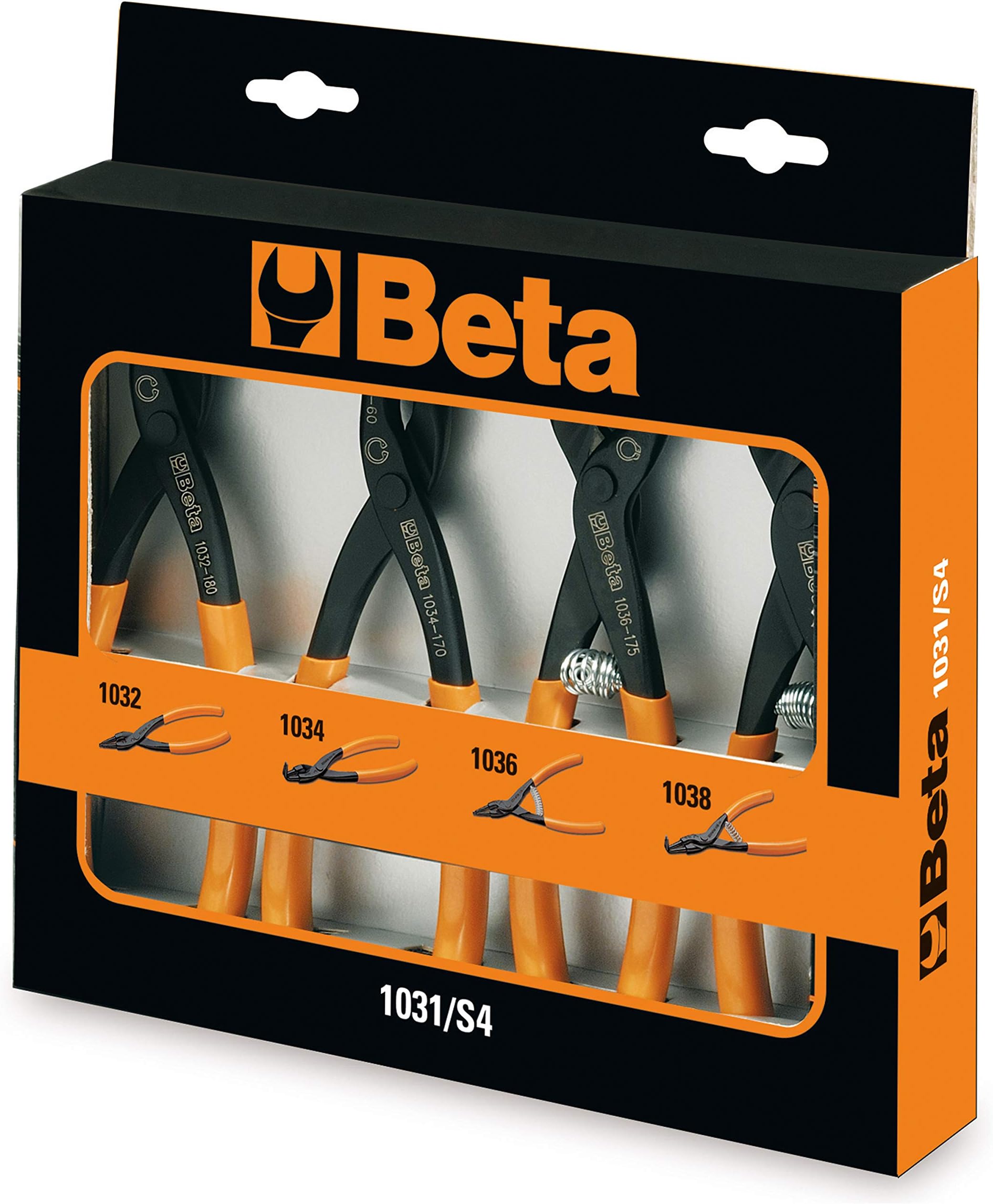 Beta 1031/S4 4 Piece Circlip Inside & Outside Straight & Bent Nose