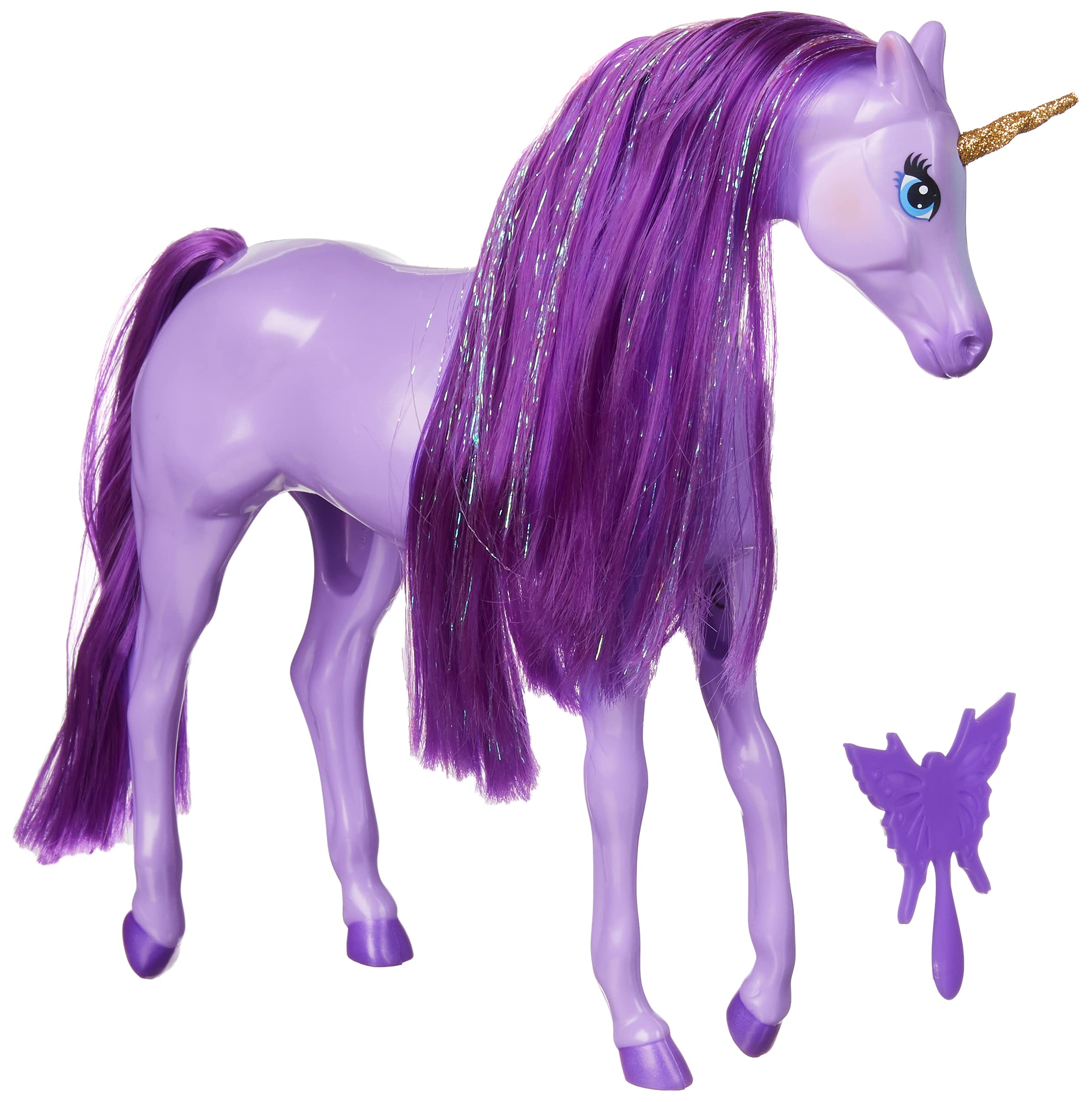 MGA Entertainment Dream Ella Unicorn - Lilac | Purple Unicorn for Fashion Dolls,578550EUC