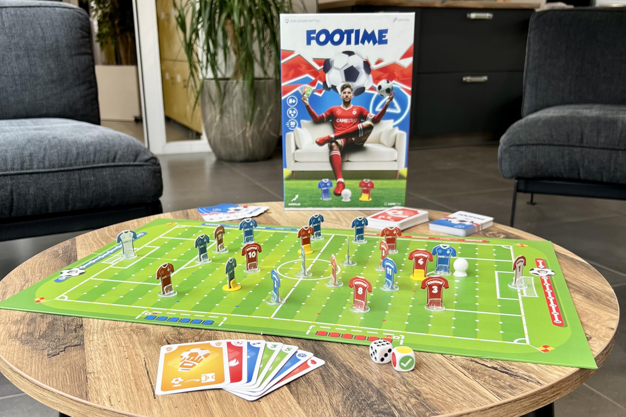 Toddmomy Jeu De Société Finger Soccer Pour Enfants Mini-Jouet De Sport