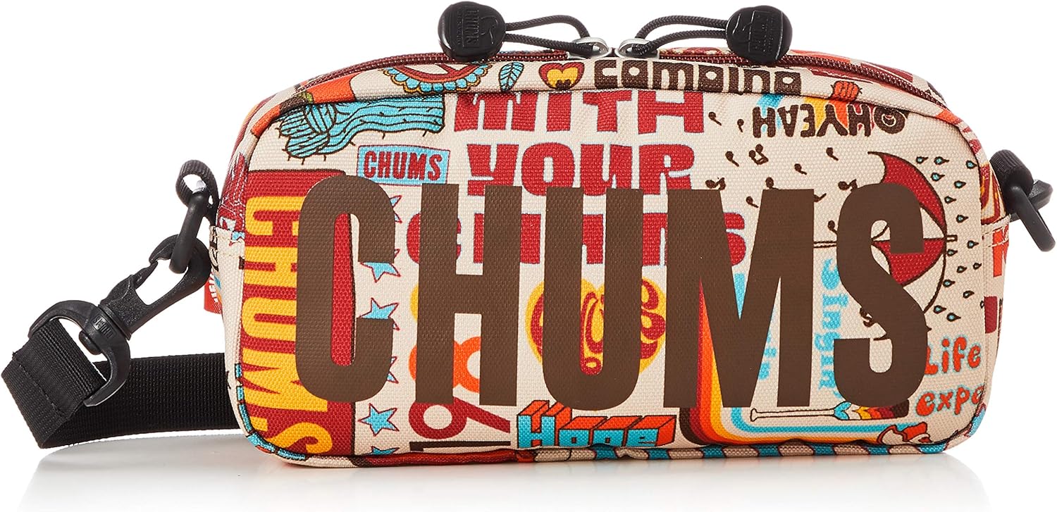 てなグッズや チャムス ショルダーバッグ Recycle Chums Pouch Shoulder Logo てなグッズや チャムス ショルダーバッグ Recycle Chums Pouch Shoulder Logo
