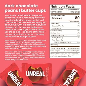 UNREALVariety Pack (3 Bag Sampler) | Less Sugar, Fair Trade, Non-GMO Ingredients with no Corn Syrup or Sugar Alcohols, No Soy