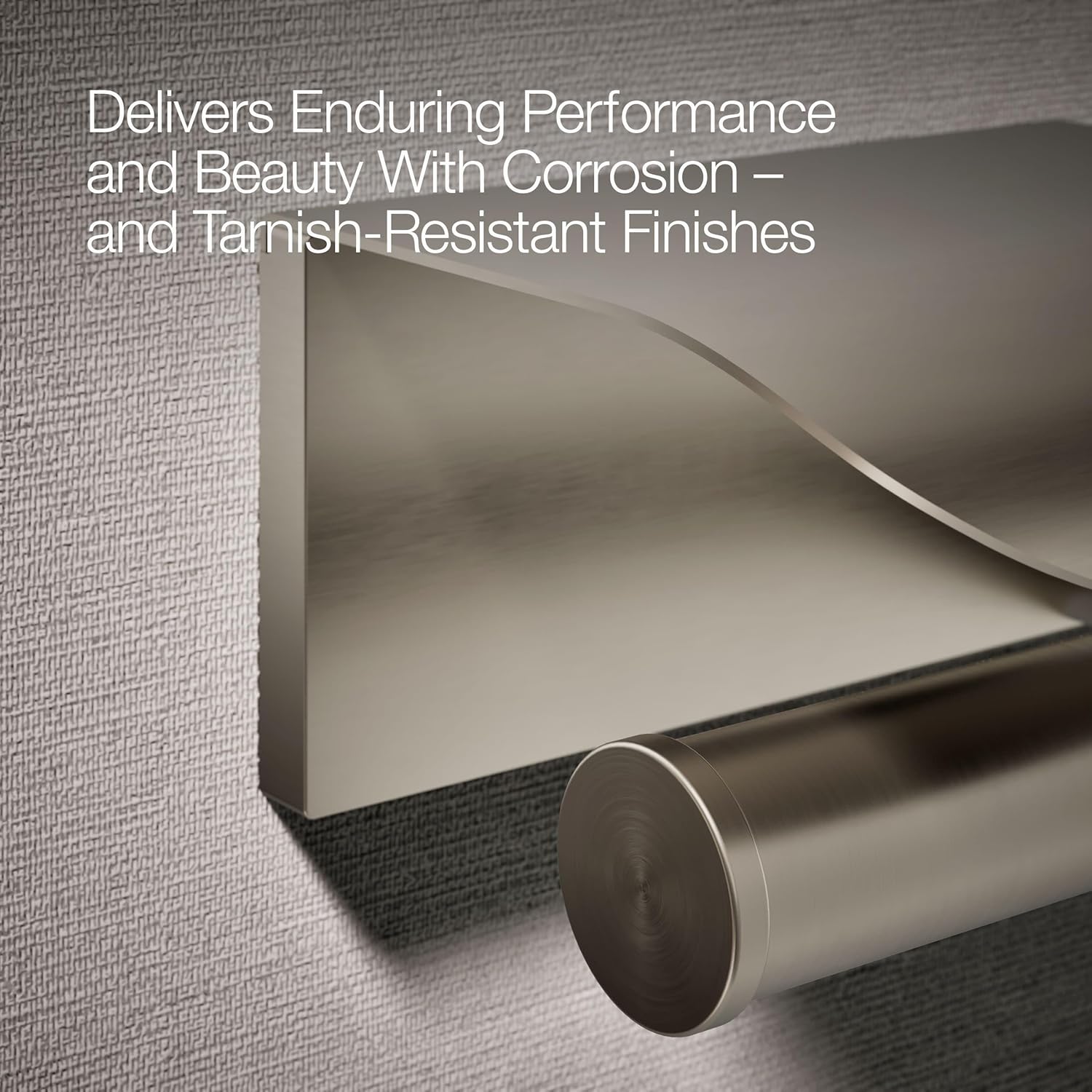 Kohler 97503-BN Avid Covered toilet paper holder