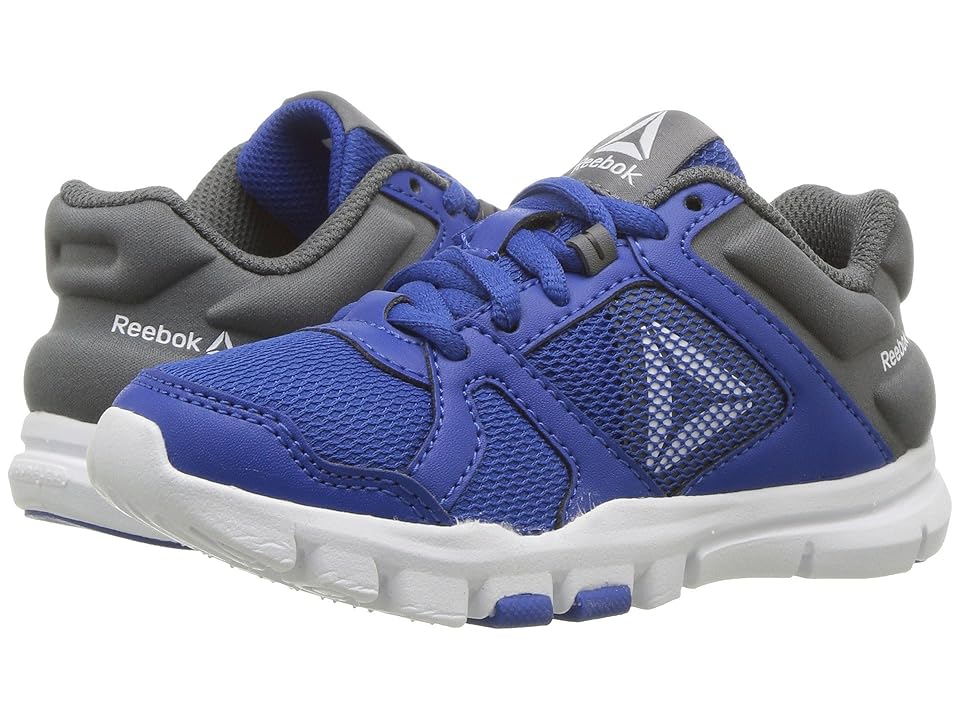 

Reebok Kids Yourflex Train 10 (Little Kid/Big Kid) (Blue/Alloy) Boys Shoes