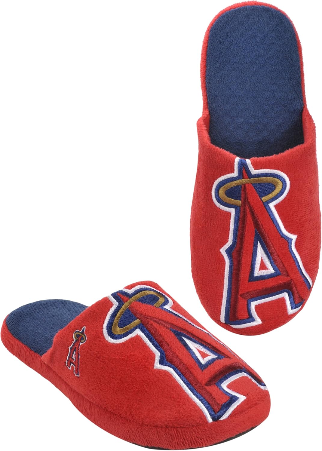 Los Angeles Angels 2011 Big Logo Men Slipper Tpr Sole Medium Sports Fan Slippers