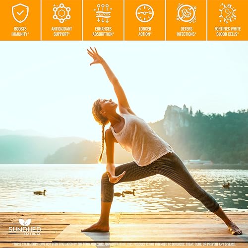 Miniatura 4 de Vitamina C liposomal pura  1200 mg de refuerzo de la salud del sistema inmunológico y colágeno, ayuda a las vitaminas antienvejecimiento de la piel,