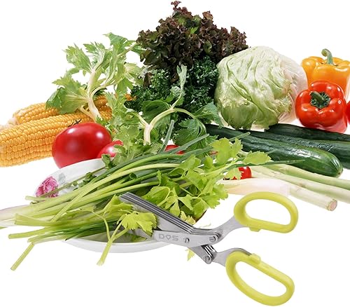 Miniatura 6 de Tijeras para hierbas aromáticas, color verde, Verde lima (Lime Green)