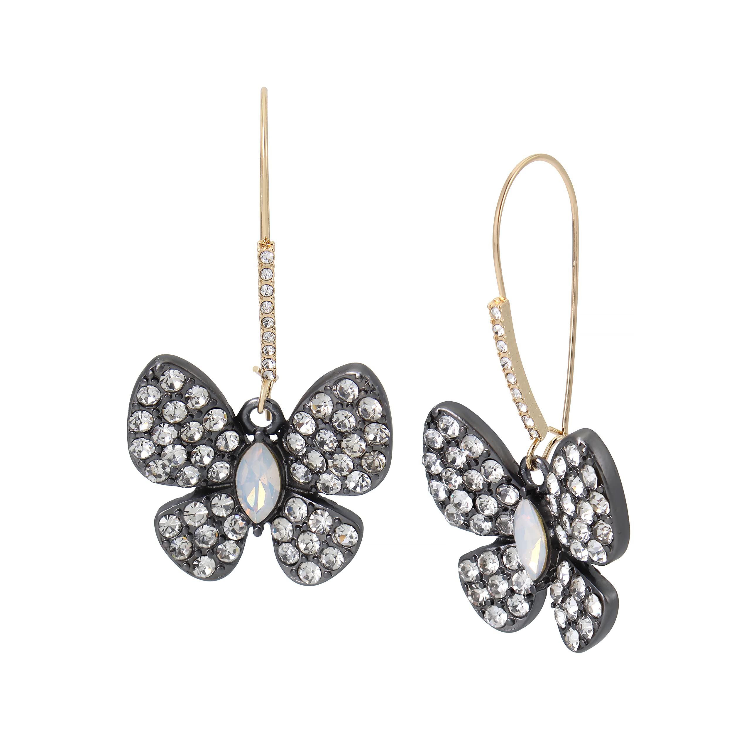 Butterfly Shepard Hook Earrings