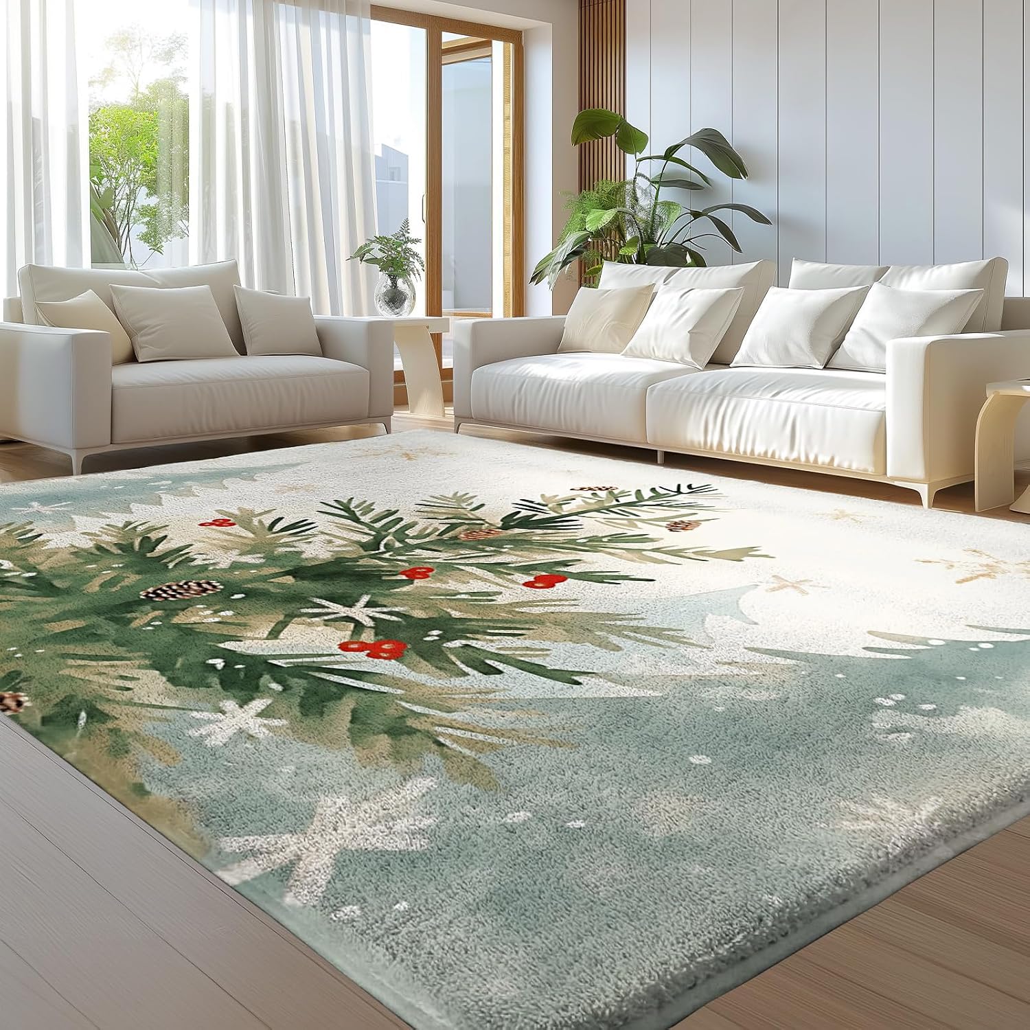 Vast Planet Print Ultra Soft Floor Carpet, Luxury Fluffy Low Pile Area Rug Ideal for Living Room, Bedroom, Nursery, Kids Baby Room