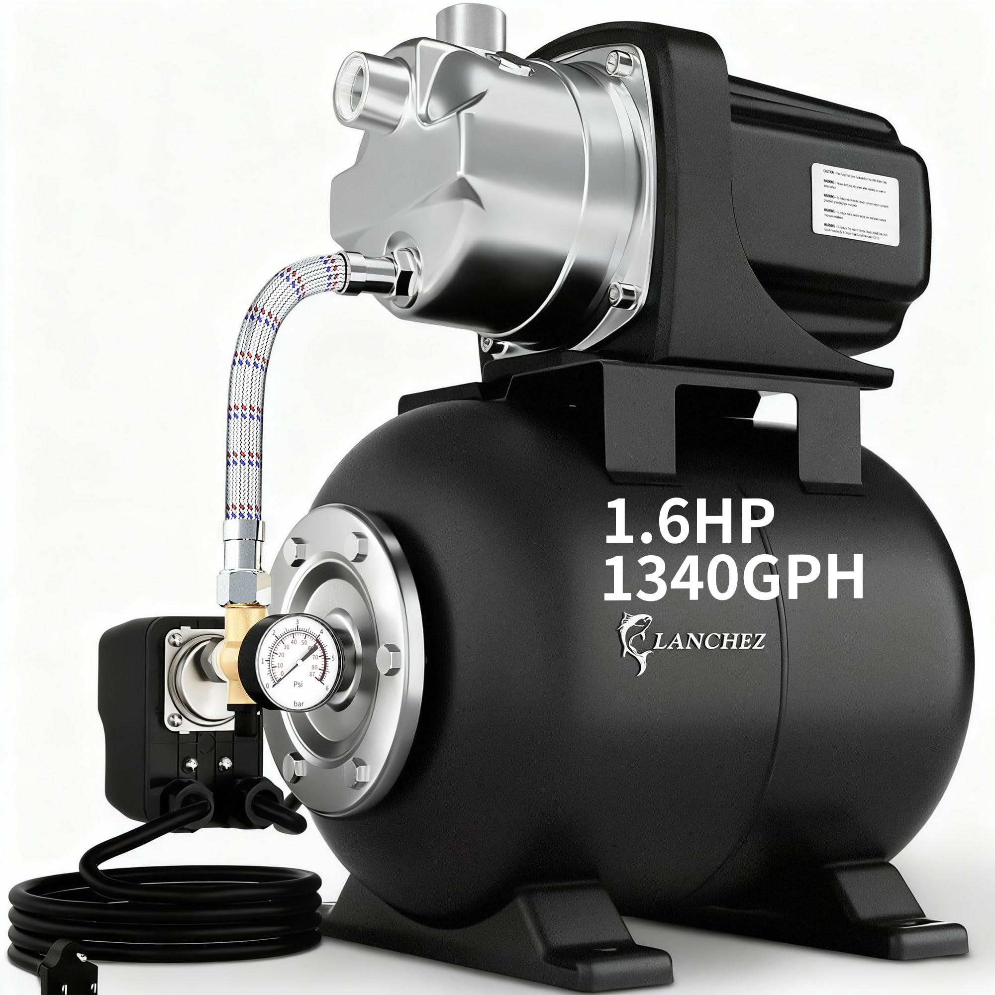 Lanchez 1.6HP Shallow Well Jet Pump
