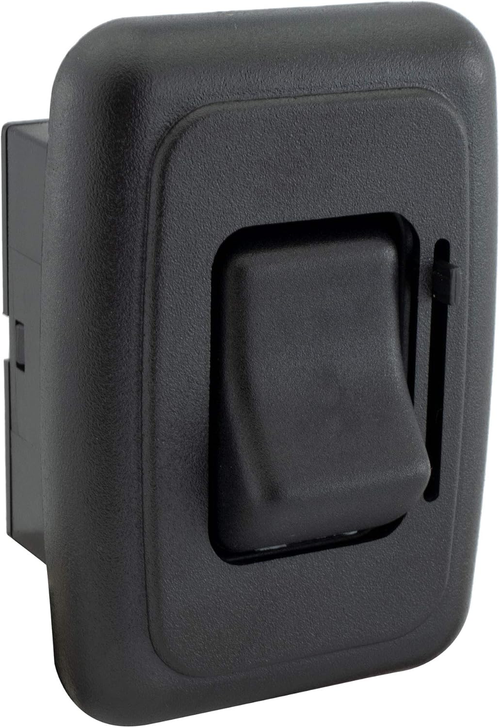 RecPro RV 12V DC Toggle Style Light Switch with High-Side Dimmer (Black)