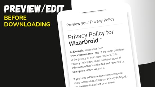 Privacy Policy Generator