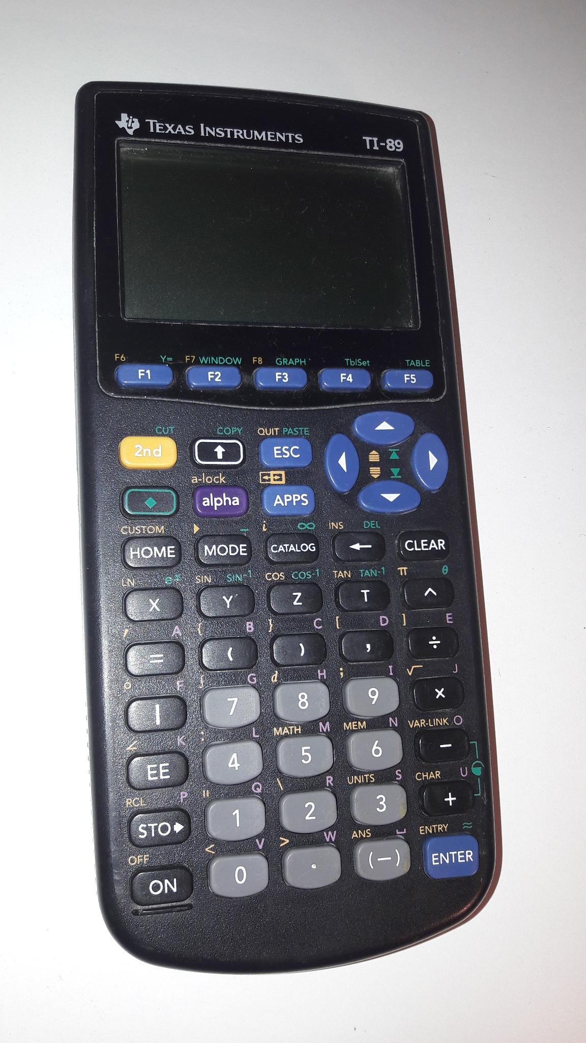 Texas Instruments Calculatrice TI 89