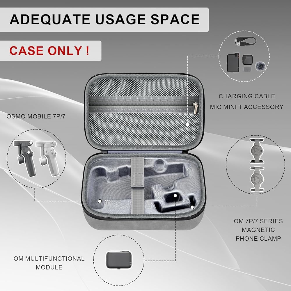 Amazon.com : ANKHOH Osmo Mobile 7P Case for DJI Osmo Mobile 7 pro