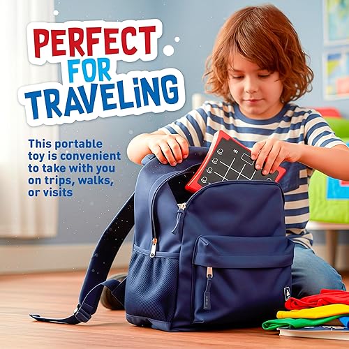 Miniatura 5 de Almohadilla de actividad electrónica iluminada para niños de 6 a 12 años  Juego de mano 8 en 1  Juegos de cerebro y memoria  Grandes ideas de regalo