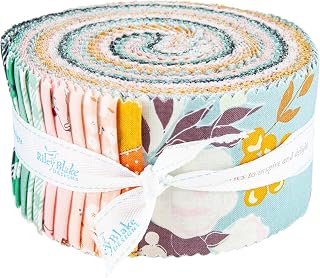 Minki Kim Hidden Cottage Rolie Polie 40 2.5-inch Strips Jelly Roll Riley Blake Designs RP-10760-40, Assorted