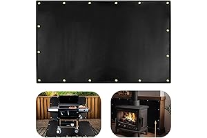 3' x 5' Heat Shield Deflector for Fireplace and Grill