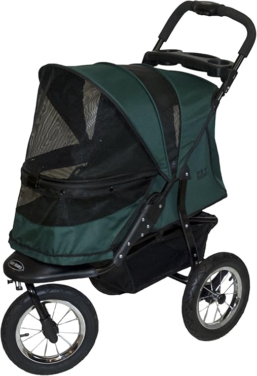 Pet Gear NoZip AT3 Pet Stroller for Cats/Dogs, Zipperless Entry, Easy