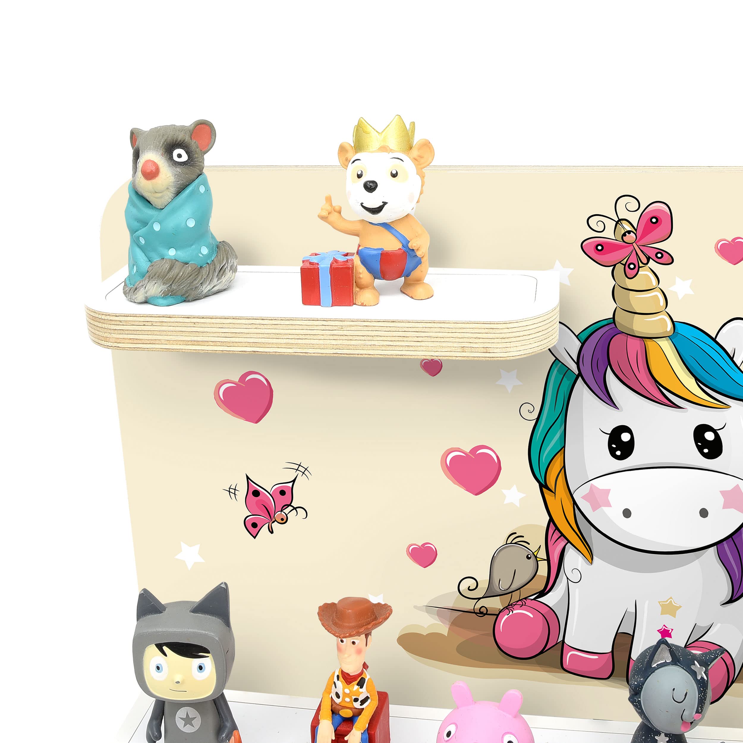 Scaffale Per Toniebox E Personaggi | Per Cameretta Bambini | Con Funzione Magnetica | Appoggio O Appendere