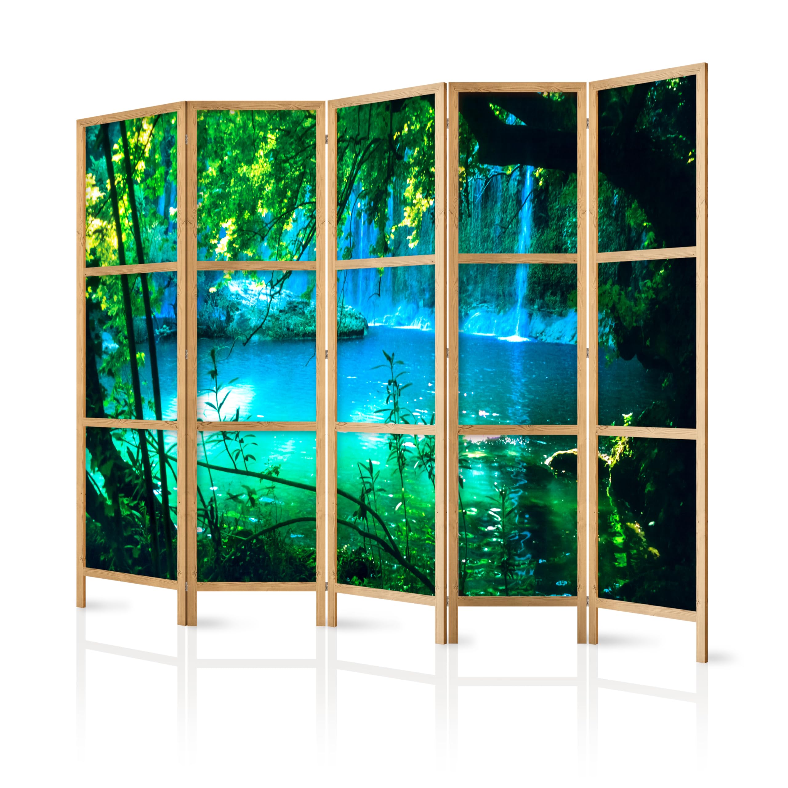 murando - Paravent Japonais Décoratif Intérieur, Paravent, 225x172 cm