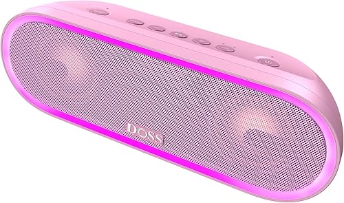 Miniatura 11 de DOSS SoundBox Pro+ P300 Altavoz Bluetooth con sonido estéreo de 40 W, graves adicionales, IPX6 impermeable, emparejamiento TWS, diversos efectos de