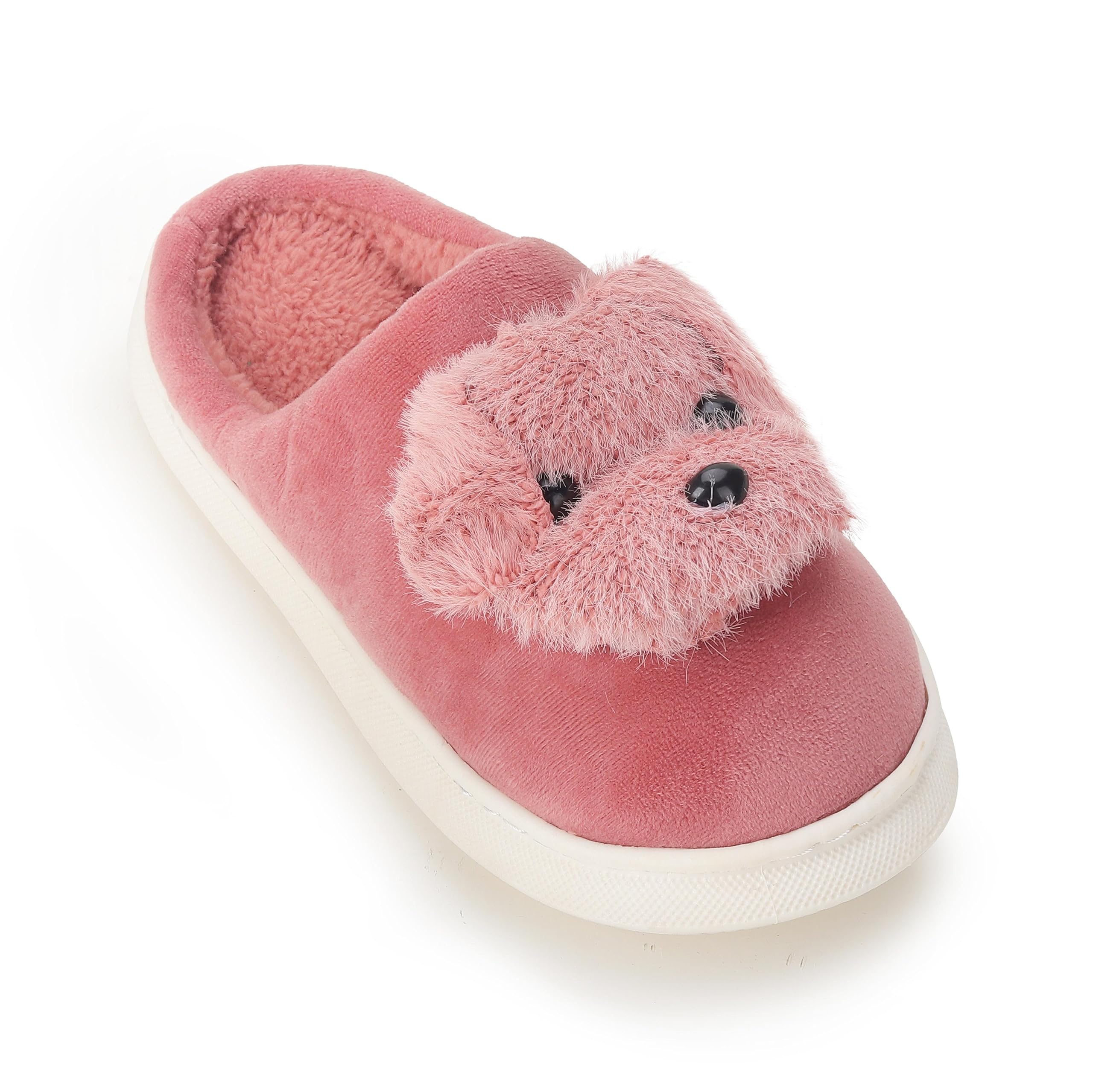 Dekkin Womens Winter Home Indoor Puppy Design Fur Slipper Peach, 7 To 8 (B0CHQT64TW) Amazon Price History, Amazon Price Tracker
