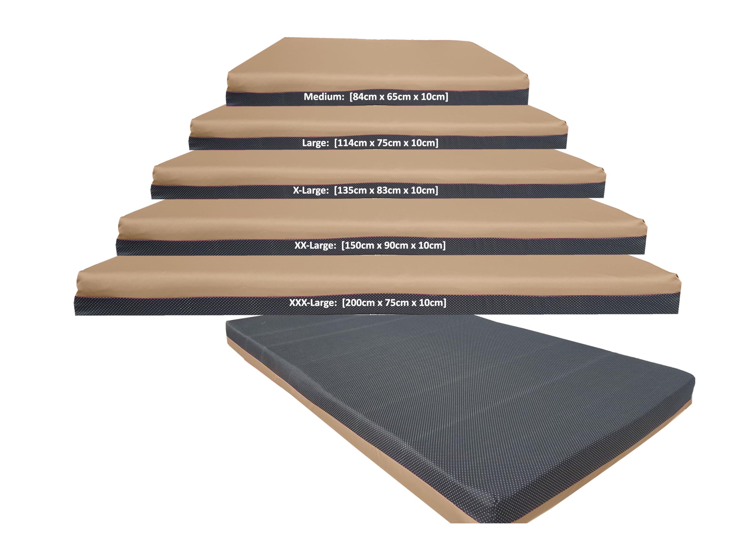 NSLIP-GYM-MAT-HD-GRY-XXXL Grey