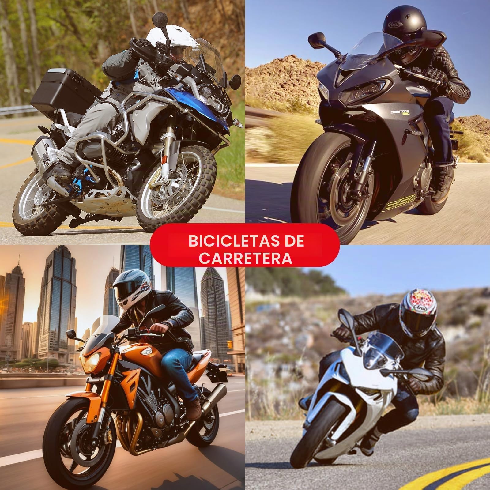 Grip Puppy - Agarre de Manillar para Motocicleta, Scooter y ATV - Material Especial de Alta Tecnología - Negro