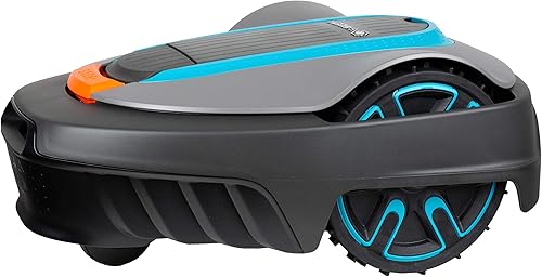 Vista 47 de GARDENA - Cortadora de césped Sileno Minimo 15201-20, robótica y automática, con aplicación Bluetooth y cable límite, silenciosa, para césped