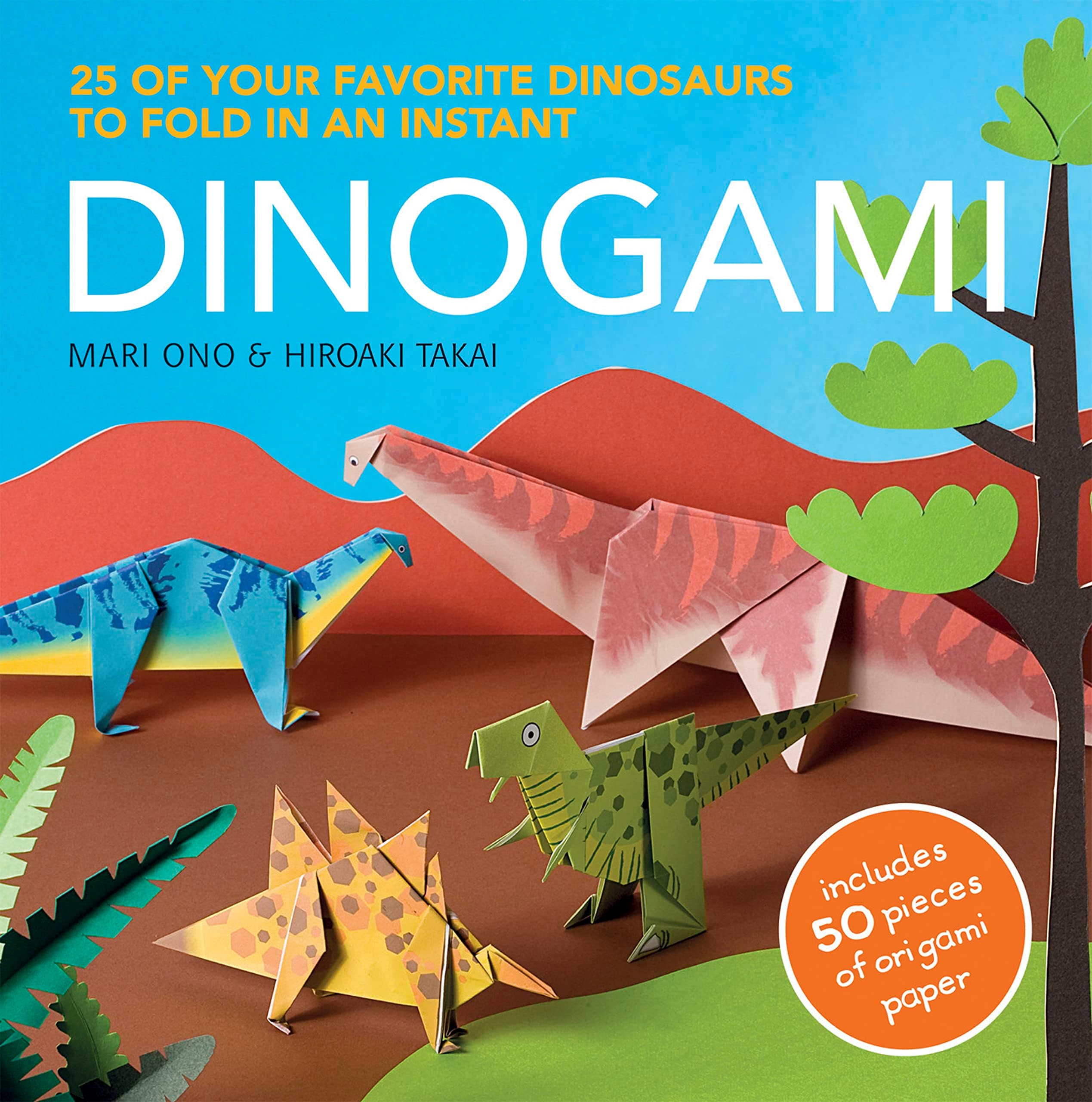 Dinogami: 25 of your favourite dinosaurs to fold in an instant Paperback โ 12 July 2012
