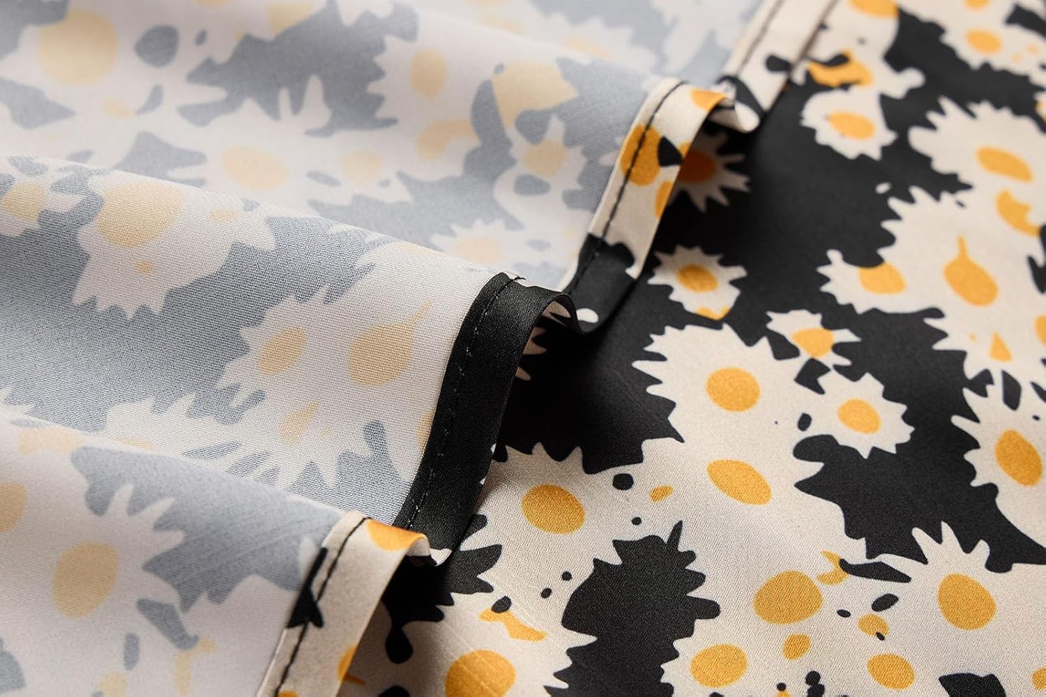 Keasmto Leopard Print Skirt for Women Cheetah High Waist Silk Satin Elasticized Skirts - Image 5