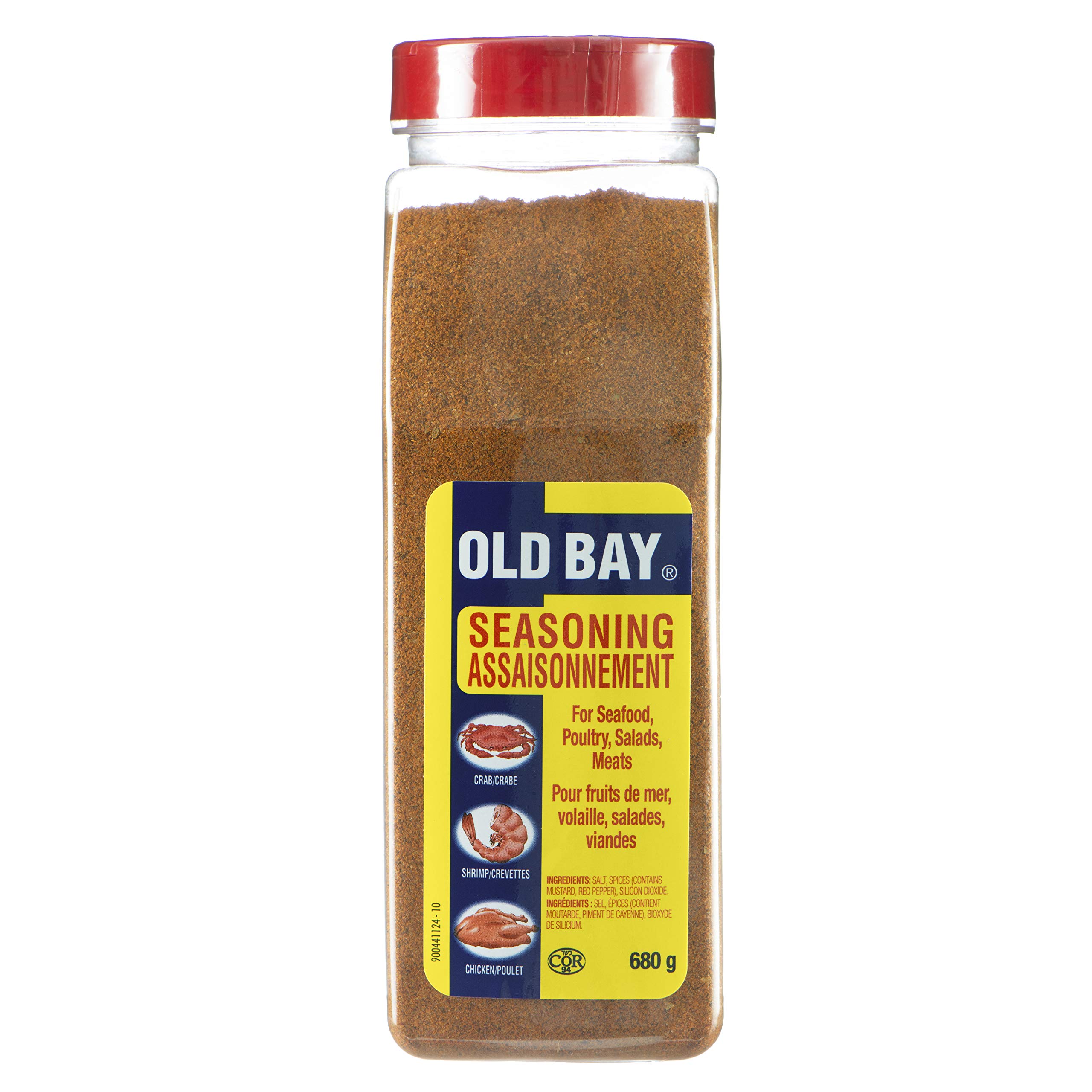 Old Bay, Seasoning for Seafood Poultry Salads Meats, Original Blend, 680g - 2