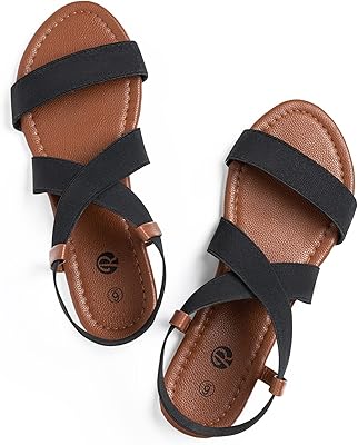 Rekayla Flat Elastic Sandals for Women